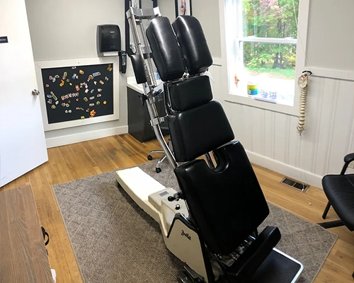 Chiropractic Rindge NH Adjustment Table Vertical